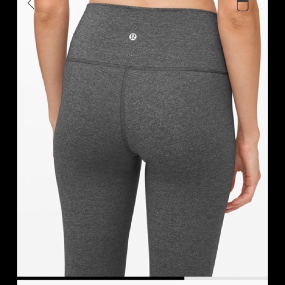 Gray lululemon wonder unders - Picture 2 of 5